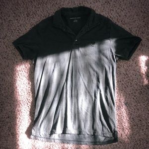 American Eagle Dark Green Collared Shirt (M)